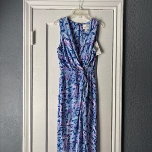 Lilly Pulitzer Midi Odella Dress Size 0